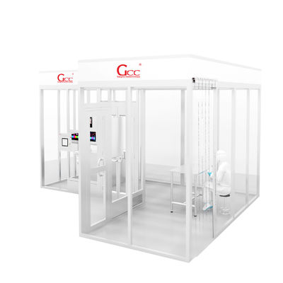 το κινητές καθαρές δωμάτιο 30m2 4pcs FFU/η κατηγορία 10k καθαρίζει το δωμάτιο