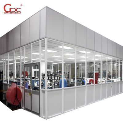 Prefab αποστειρωμένο δωμάτιο 220V 60HZ/κατηγορία 100 μορφωματικά αποστειρωμένα δωμάτια Softwall