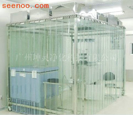 Κατηγορία 8 του ISO χωρίς σκόνη μορφωματική Prefab υψηλή αποδοτικότητα αποστειρωμένων δωματίων