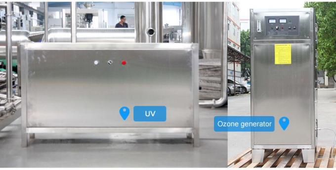 250LPH καθαρός εξοπλισμός κατεργασίας ύδατος αντίστροφης όσμωσης για το ξενοδοχείο 2