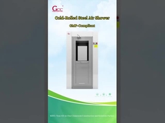 Εξωτερική κρύα πλάκα με κινητήρα υψηλής ροής αέρα και εσωτερικό θάλαμο αερίου ντους από ανοξείδωτο χάλυβα