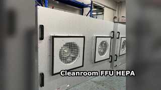 Cleanroom FFU HEPA Filtration Ενεργειακά αποδοτικό